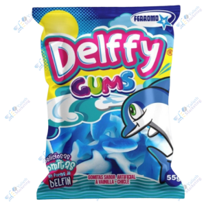 Ferromo Delffy Gums Gomitas Saborizadas Delfín 55 g