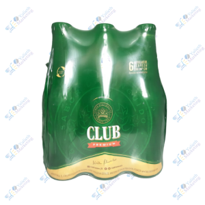 Club Premium Cerveza Verde Sixpac Bot x 6 un 330 ml