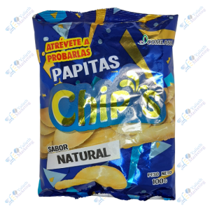 Comlasa Chips Papas Fritas Natural 100g