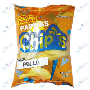 Comlasa Chips Papas Fritas Pollo 100g