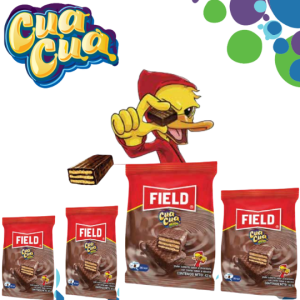 Field Cua Cua Minis Wafer Galletas de Chocolate con Vainilla 42 g