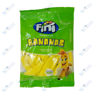 Fini Gomitas Saborizadas Gelatinas Bananas 90 g