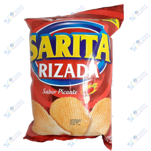 Inalecsa Sarita Rizada Snack Papas Fritas Picantes 100 g