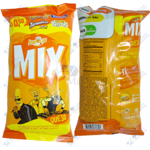 Inalecsa Snacks Bocaditos de Maíz Mix Queso 45 g