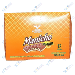 La Universal Manicho Galleta de Chocolate Packx12u 20g 240g