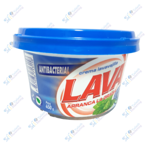 Lava Lavavajilla en Crema Antibacterial 450 gr