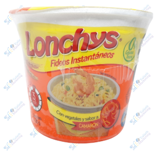 Lonchys Fideo Instantáneo Camarón 64 g