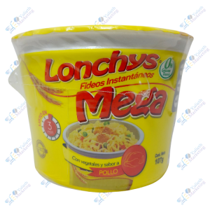 Mega Lonchys Fideo Instantáneo Pollo 107 g