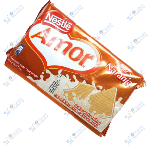 Nestlé Amor Wafer Galleta de Naranja 175 gr