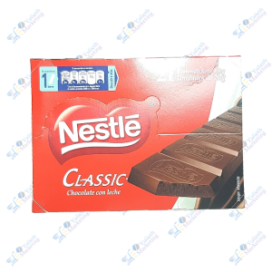 Nestle Clasic Chocolate Barra Leche 20 gr display x 21 u