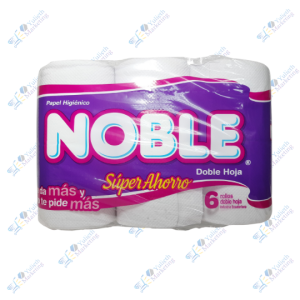 Noble Papel Higiénico Doble Hoja Pack x 6u