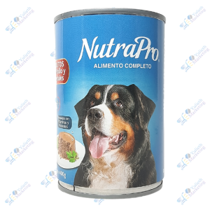 Nutrapro Comida para Perro Enlatada Adulto Pollo y Vegetales 400 g