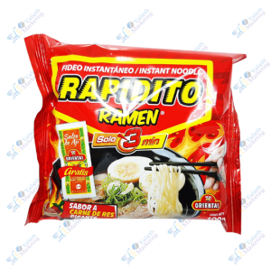 Oriental Rapidito Fideo Instantáneo Res Picante 100 g