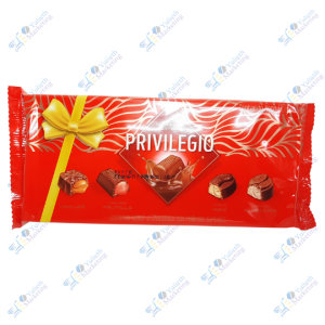 Arcor Privilegio Chocolate Bombón Relleno Packx10u 90 g