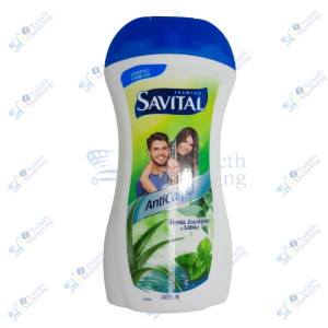 Savital Shampoo Capilar Anticaspa Sábila Menta y Eucalipto 550ml